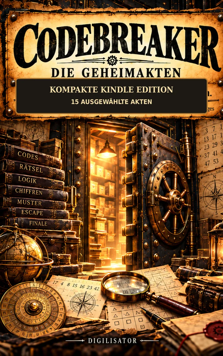 Buchcover CODEBREAKER – Die Geheimakten, Kompakte Kindle Edition mit 15 ausgewählten Akten