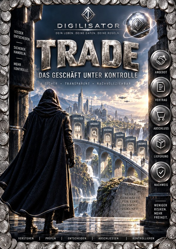 Cover Digilisator CONTROL SERIES 04 TRADE – Das Geschäft unter Kontrolle