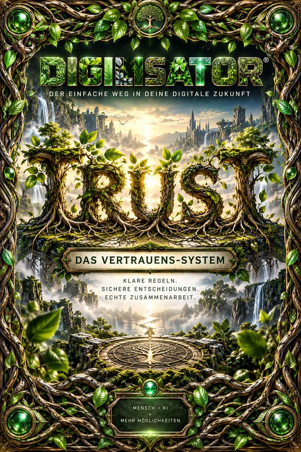 Cover Digilisator CONTROL SERIES 05 TRUST – Das Vertrauens-System